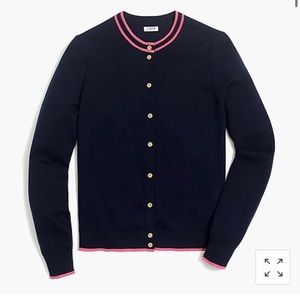 NWOT J. Crew Factory navy cardigan